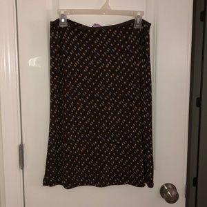 Midi length Ann Taylor skirt